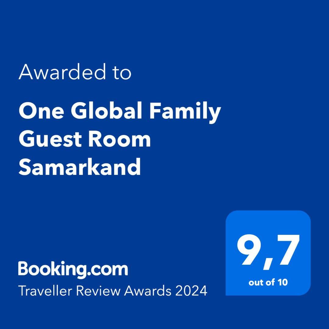 One Global Family Guest House Samarkand Exterior photo